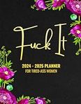 Fuck It Planner | Funny Gag Gifts For Women | 24 Month 2 Year: Unique White Elephant Presents for Coworkers