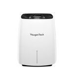 YougetTech Evaporative Humidifiers for Bedroom Large Room, 1.6 Gallon No Mist Humidifiers, 30 dB Quiet, Output 1000 ml/h, 10 Speed Whole-House Humidifier up to 725 sq.ft