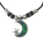 Tapp Collections™ Mood Pendant Necklace - Moon with Star