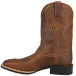 Ariat Men's Sport Wide Square Toe Western Boot, Distressed Brown, 8 M US