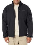 Columbia Men's Ascender Softshell Jacket Shells, Black, Small US