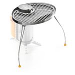 BioLite CSD0200 CampStove Portable Grill, Silver