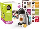 NESCAFÉ Dolce Gusto EDG155.BG Mini-Me Automatic Coffee Machine Black & Arctic Grey by De’Longhi - Starter Kit
