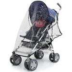 Rain Cover Stroller Throw Over Raincover Fits Obaby Atlas, Tippitoes Strollers, Maclaren Quest Triumph, Chicco London, Chicco Liteway, Chicco Snappy, Zeta Graco Nimbly