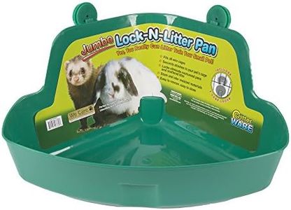 Ware Manufacturing Plastic Lock-N-Litter Bigger Pan for Small Pets, Jumbo - Colors May Vary