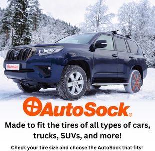 AutoSock Winter Traction Device – HP 695E Snow Grip for Tires