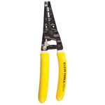 Klein Tools K1412 Wire Cutter / Stripper, Dual NM Cable Stripper and Cutter for Solid Copper, Strips 12 and 14 AWG