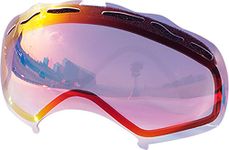 ZERO TECH BASE Replacement Lens for Oakley Splice Snow Goggle Ski Snowboad Ruby Clear