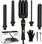 5 in 1 Wand Curling Iron, janelove 