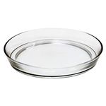 Achla Designs 8 3/4-in Glass Plate, Plant Tray Terrarium Saucer