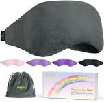 BeHoomi Sleep Mask, Weighted Eye Ma