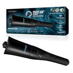 REVAMP Hollywood Curl Auto-Rotate Ceramic Hair Curler - Ceramic, Ionic Barrel Curler, Tangle Free Hair Waver, Curling Iron Tong for Tight Curls, Beach Waves - Rotating Hair Styler, Wavy Hair Curler