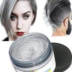 Hair Colour Wax One-time Temporary Modeling Natural Colour Hair Dye Wax,Natural Matte Hairstyle for party,Cosplay,Masquerade,Nightclub,Halloween