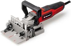 Einhell Electric Biscuit Jointer - 900W Plate Joiner, 100mm Routing Blade, 90° Tilt Angle Adjustment, Variable Cut Depth (Max 20mm) - TE-BJ 900 Biscuit Joiner with Dust Extraction for Woodworking