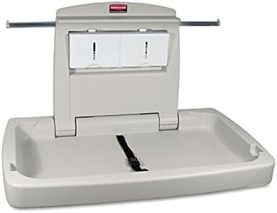 Rubbermaid 781888 Sturdy Station 2 Baby Changing Table, Platinum