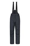 Mountain Warehouse Dusk II Mens Ski Pants - Warm Padded Fleece Lined Trousers, Thermal Tested -20 °C & Snowpoof - Winter Skiing, Winter Sports, Walking Black 3XL