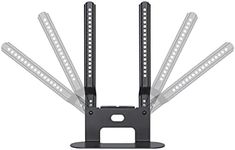 PureMounts PM-SOM-080 Bracket for Direct Mounting to TV Compatible with Sonos Beam Soundbar Load 5 kg Black