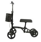 Adjustable Medical Folding Steerable Leg Knee Walker Scooter with Basket-JG9156BL