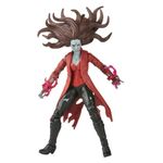 Marvel Legends Series MCU Disney Plus What If Zombie Scarlet Witch Action Figure 6-inch Collectible Toy, 2 Accessories and 1 Build-A-Figure Part