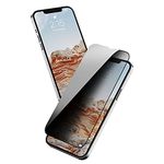 Mr.Shield Privacy Tempered Glass Screen Protector Guard Compatible with iPhone 13 [2021 (6.1 inch)] Anti Spy Film (Edge to Edge Full Coverage) Case Friendly - 1 Pack