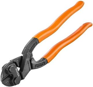 VEVOR Bolt Cutter, 8" Mini Lock Cutter, Streamlined Ergonomic Handle, Chromium Vanadium Alloy Steel Blade, Heavy Duty Bolt Cutter for Rods, Bolts, Steel Wires, Cables, Rivets, and Chains