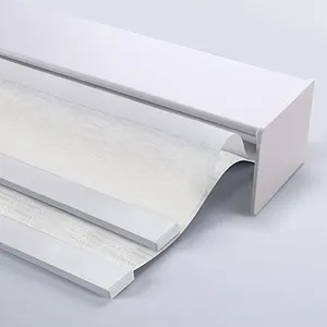 ZSHINE Day and Night Dual Layers Manual Safe Cordless Roller Blinds Shades Cloth Grain and Jacquard Series with Valance Suitable for Home, Office, Hotel, Club, Restaurant(Jacquard White)