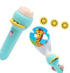 Toy Imagine Children's Handheld Projector Torch with 3 Sliders - Fun & Interactive Night Light with 24 Colorful Images - Perfect for Bedtime Stories & Imaginative Play