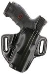 Galco International Concealable Belt Holster for 1911 5-Inch Colt, Kimber, para, Springfield (Black, Right-Hand)