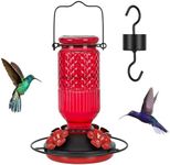 FEED GARDEN Glass Hummingbird Feede