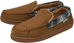 Dunlop Mens Faux Suede Moccasin Sli