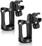 Accmor Stroller Cup Holder, Bike Cup Holder, Universal Cup Holder for Uppababy, Nuna, Doona Strollers, 360 ° Rotatable Cup Holder for Stroller, Bike, Wheelchair, Walker, Scooter ﻿