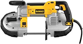 DEWALT - GID-298457 Portable Band Saw, Deep Cut, 10 Amp, 5-Inch (DWM120) Black/Yellow