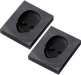 Cholemy 2 Pcs Skull Graphite Castin