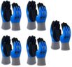 DongChu 5 Pairs Insulated Electrician Gloves 1000V Voltage Resistant Flame Retardant Work Gloves, Electrical Rubber Non-slip Texture Design for Electricians Prevent Shock