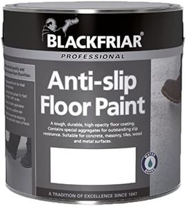 Blackfriar Anti-Slip Floor Paint for Indoor or Outdoor Use 5 Litres Light Grey by Blackfriar