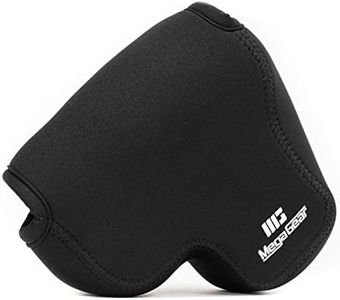 MegaGear MG1165 Panasonic Lumix DC-FZ80, DC-FZ70, FZ72 Ultra Light Neoprene Camera Case - Black