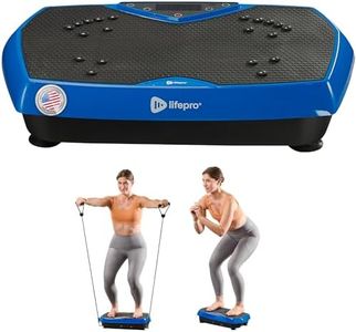 Lifepro Acupressure Vibration Plate Exercise Machine, Burn More Calories & Alleviate Back & Joint Pain at Home-Lymphatic Drainage Stimulator-Vibration Fitness Trainers & Workout Equipment