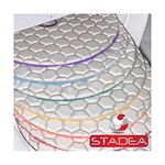 STADEA 4" Dry Diamond Polishing Pads for granite Marble Concrete Stone Granite Tile Polishing Kit - 5 Pcs Pads