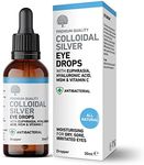 Nature's Greatest Secret Colloidal Silver All Natural Eye Drops with Euphrasia & MSM 30ml