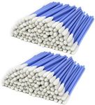 Wellgler's 3.65" Cleaning Swabs,Multi-Purpose Cleanroom Foam Tip Cleaning Swabs for Camera, Optical Lens, Arts and Crafts, Painting, Gun, Automotive Detailing .200PCS(Blue)