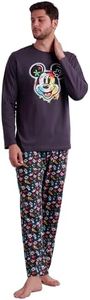DISNEY Pijama Manga Larga Steet Graffiti para Hombre