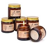 Scented Candles Gift Set 6 Pack 3.5Oz Chandelles Parfumées Aromatherapy Scented Candles Gifts for Women All Natural Soy Wax Candles for Home Bath Yoga Mothers Day Gift Candles