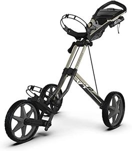 Sun Mountain Golf Speed Cart V1R 3 Wheel Pursh Cart - Steel Fog