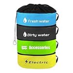 4 Pack RV Hose Storage Bag with Ide