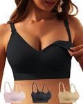 iloveSIA 3PACK Womens Seamless Nurs