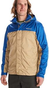 MARMOT Men's PreCip Eco Jacket, Shetland/Dark Azure, X-Large