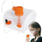 Compressor Nebulizer for Adults and Kids, Home Compressor Nebulizer Machine with Mask, Mouthpiece, and Tubing