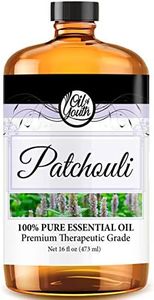 Oil of Youth - Patchouli Essential Oil (16oz Bulk) Pure Therapeutic Grade Essential Oil for Aromatherapy, Diffuser, Hair Care, enhances Mood - Patchouli Oil - Patchouli Essential Oils