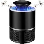 MeeTo Electronic Mosquito Killer Lamps Insect Bat Protection Killer Trap with Rechargeable Electric Fly Bugs Trap Bat for Home Bedroom Kitchen (Black)