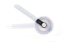 GemRed Digital Goniometer, 12 Inch Transparent Orthopedic Angle Protractor, Digital Angle Finder with Large Digital Display, 360 Degree Angle Ruler for Body Joint Measuring